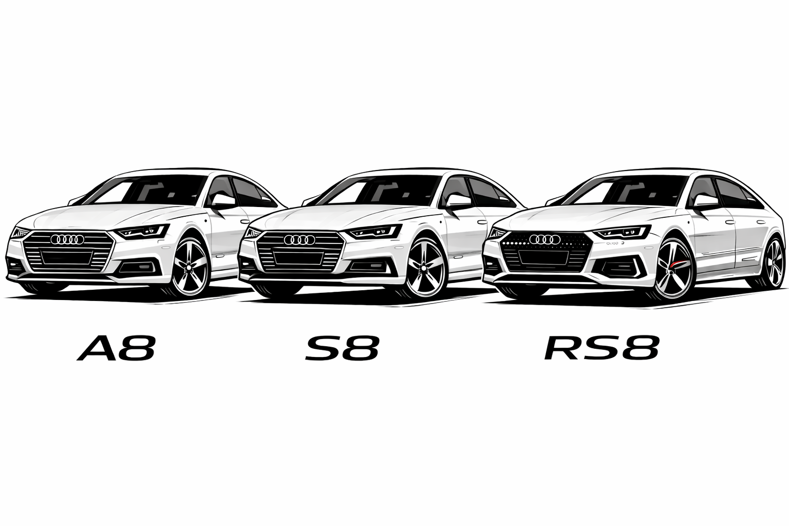 Audi A8 S8 RS8